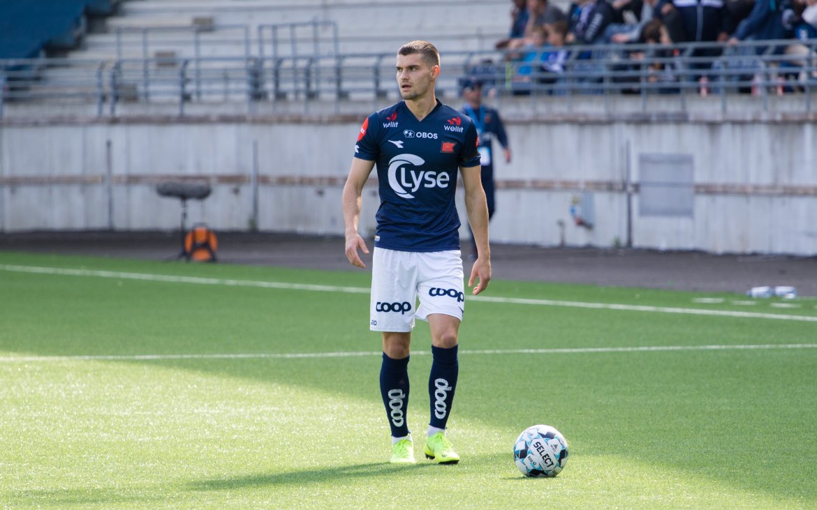 Viking - Bodø/Glimt, Ylldren Ibrahimaj. Foto: Sander Selsvik Jacobsen