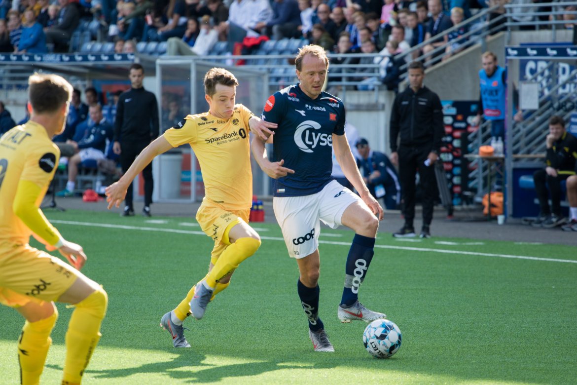Viking - Bodø/Glimt, Rolf Daniel Vikstøl. Foto: Sander Selsvik Jacobsen