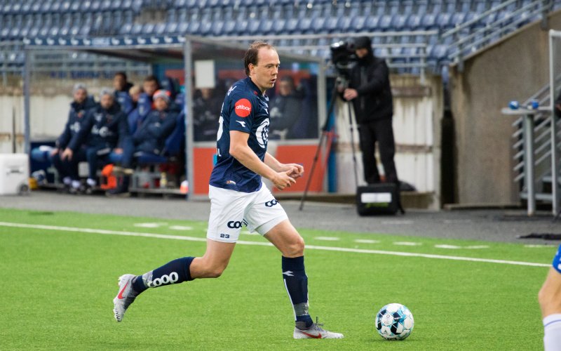 Rolf Daniel Vikstøl har tro på poeng mot Tromsø. Foto: Sander Selsvik Jacobsen