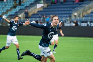 Viking - Sogndal, Kristian Thorstvedt. Foto: Sander Selsvik Jacobsen