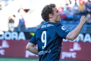 Viking - Notodden 3-1, Fredrik Torsteinbø jubler etter 2-0 scroingen. Foto: Sander Selsvik Jacobsen