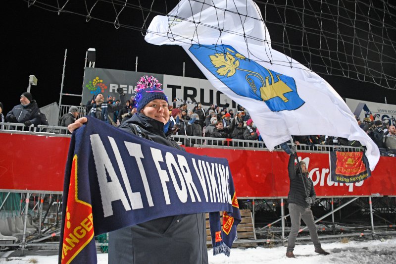 Hundrevis av supportere tok helgen i Tromsø. Foto: Rune Stoltz Bertinussen / NTB