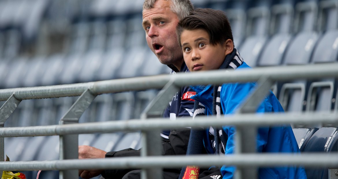 Viking - Sogndal. Publikum. Foto: Tore Fjermestad