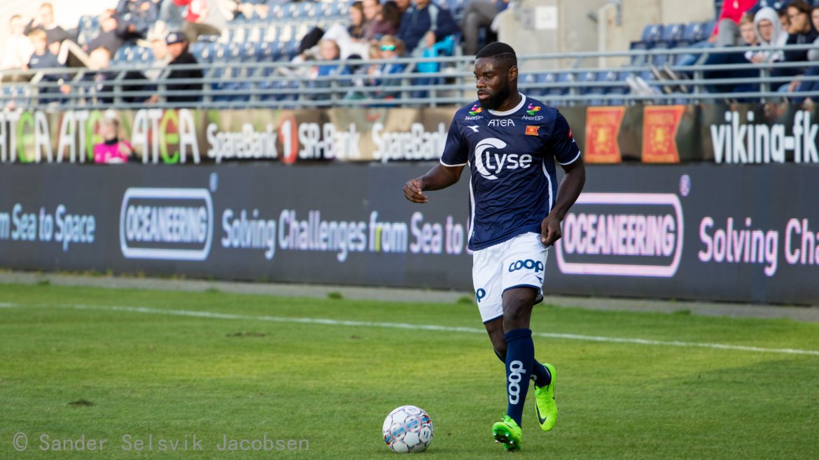 Viking - Molde, Ghislain Guessan. Foto: Sander Selsvik Jacobsen