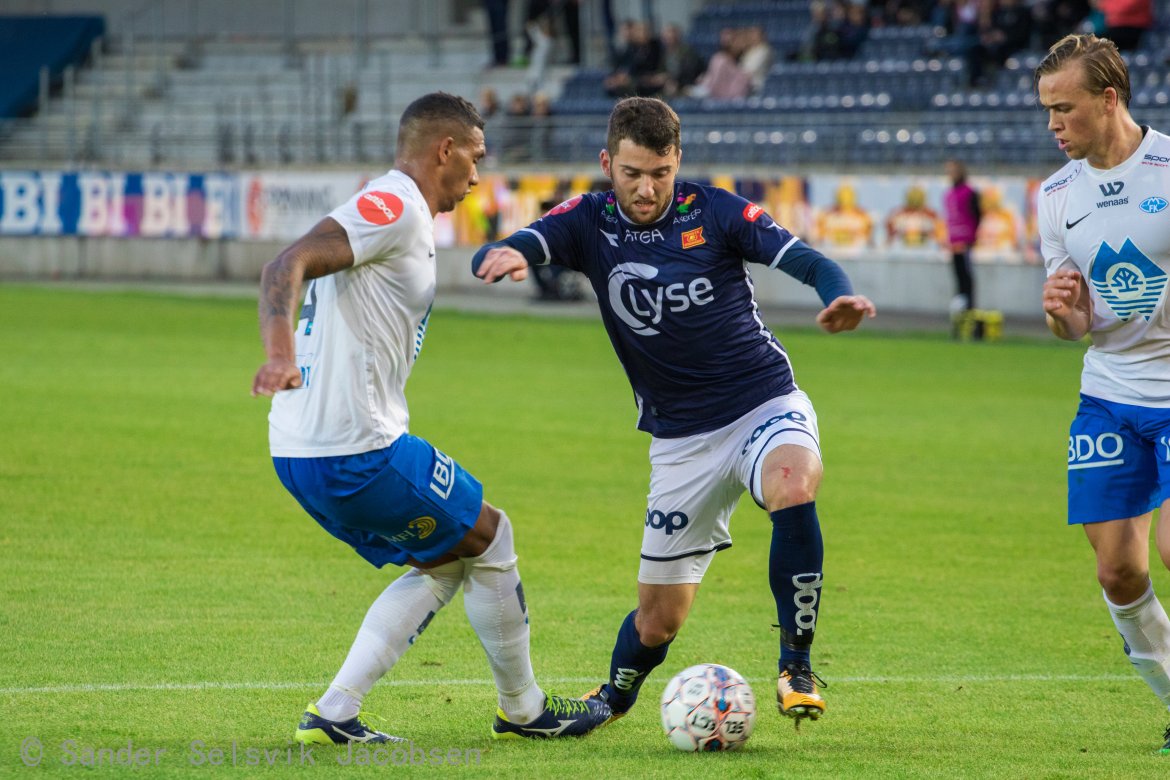 Viking - Molde, Zymer Bytyqi. Foto: Sander Selsvik Jacobsen