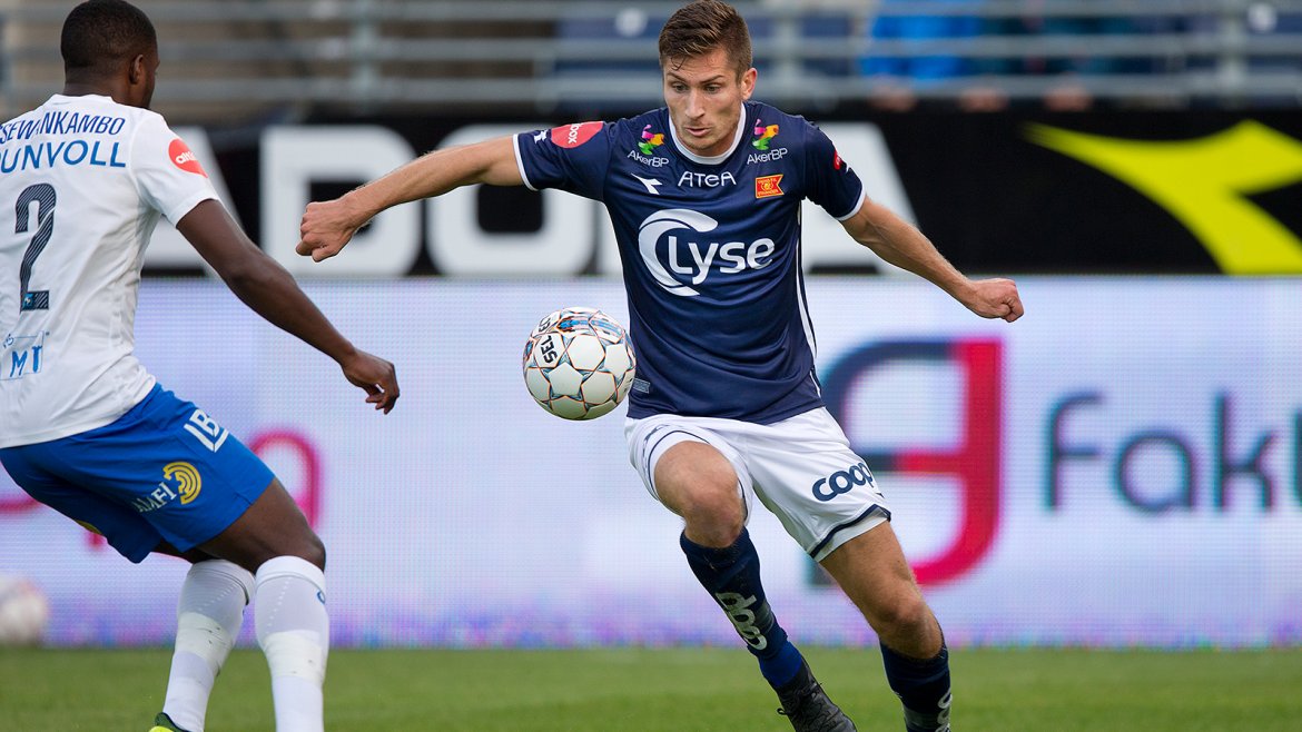 Viking - Molde. Kristoffer Haugen.  Foto: Tore Fjermestad