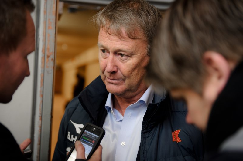 Åge Hareide syntes det var sterkt av guttene hans å komme tilbake to ganger. Foto: Kent Skibstad / Scanpix