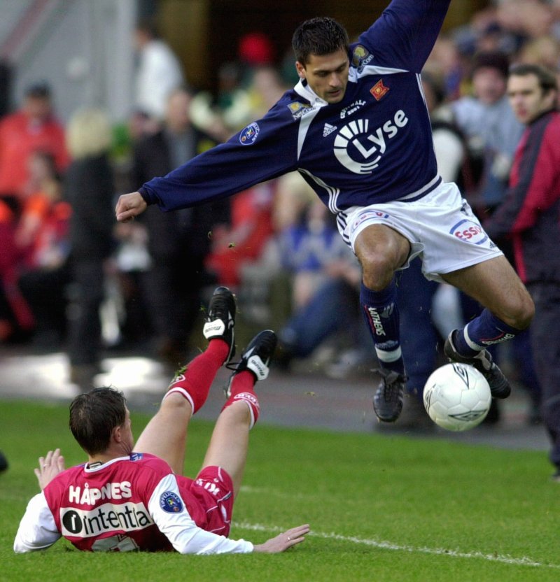 Thomas Pereira levert hat-trick i målgivende. Foto: Cornelius Poppe / SCANPIX