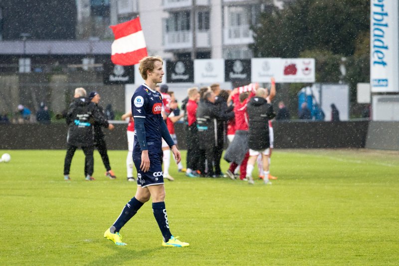 (2018) Viljar Vevatne må konstatere at det heller ikke denne gang var mulig å slå Bryne. Foto: Sander Selsvik Jacobsen