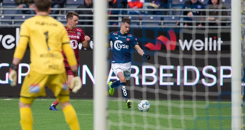 Ylldren Ibrahimaj har levert tre målgivende på to kamper. Fortsetter leveransene lørdag? Foto: Tore Fjermestad