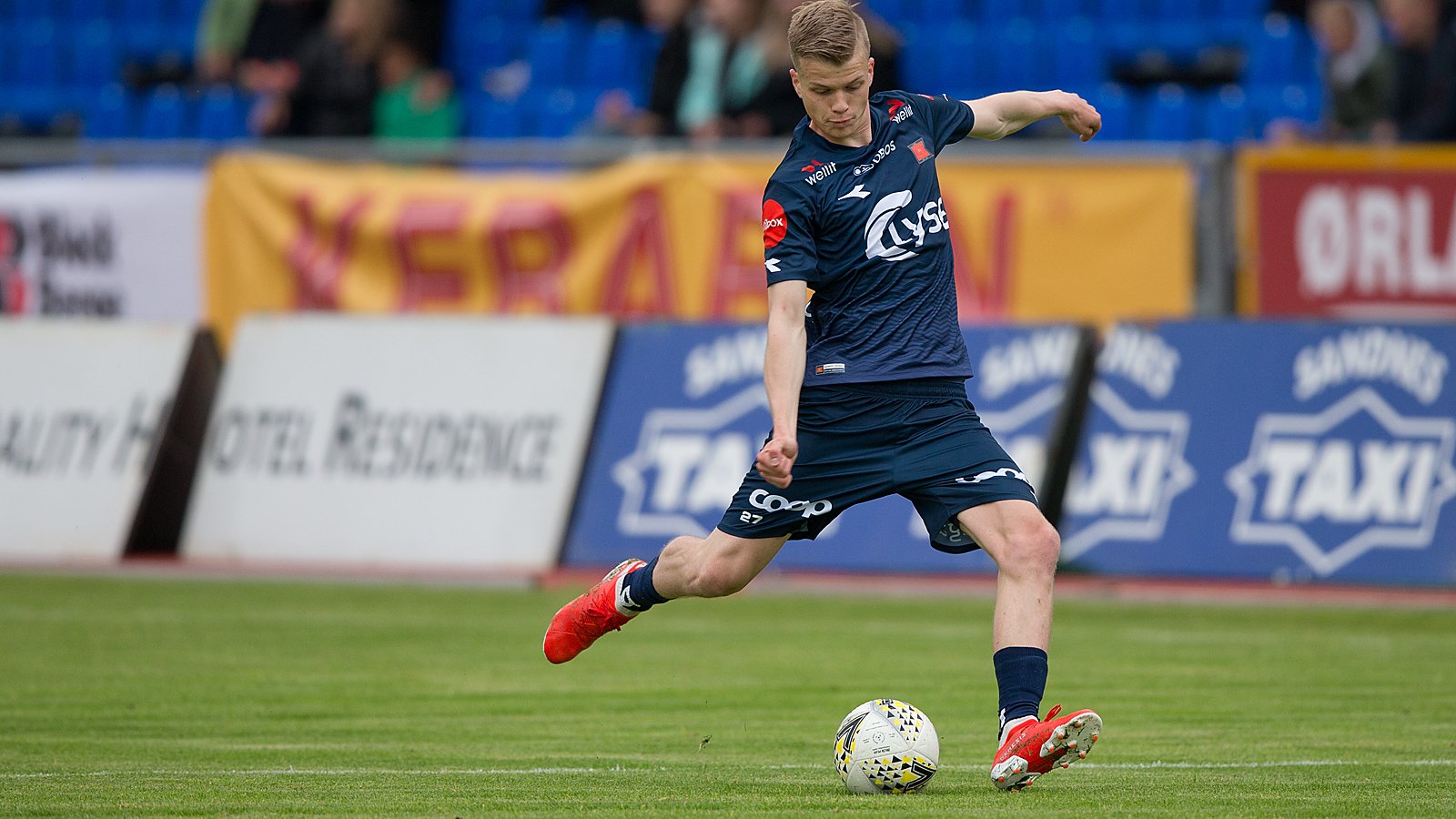 Sandnes Ulf - Viking. Sámuel Fridjónsson. Foto: Tore Fjermestad