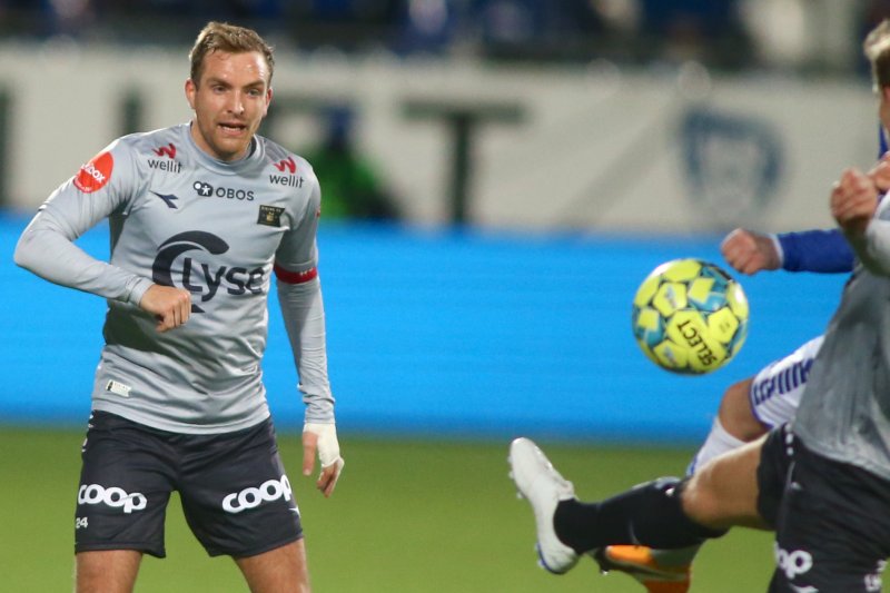 Kristoffer Lie Løkberg pådro seg sitt fjerde gule kort for sesongen og må stå over mot Start. Foto: Christoffer Andersen / NTB