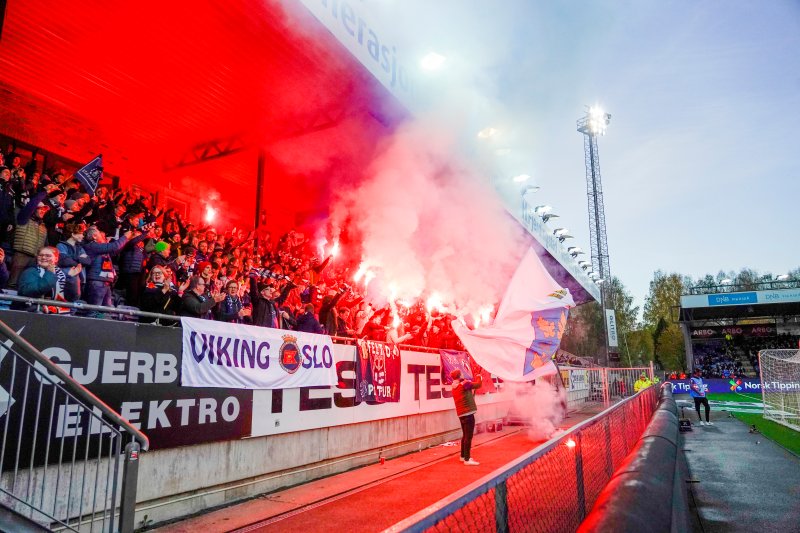 Kristoffer Løkberg satte fyr på bortefeltet med sin 1-0-scoring. Foto: Håkon Mosvold Larsen / NTB