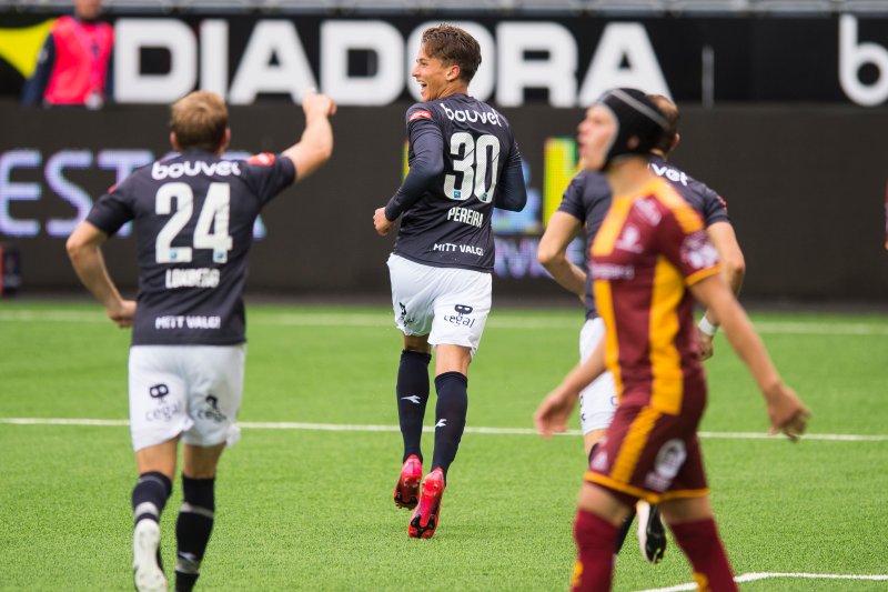 Tomålscorer Pereira og Viking drar til Trondheim for den ellevte serierunden torsdag. Foto: Carina Johansen / NTB scanpix