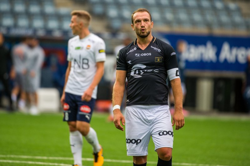 Veton Berisha var nære scoring før pause. Foto: Carina Johansen / NTB