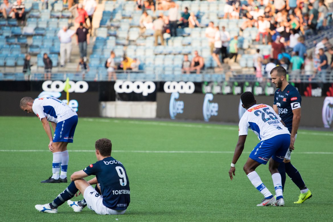 Viking - Ranheim, Ingen av spillerne var fornøyde med ett poeng. Foto: Sander Selsvik Jacobsen