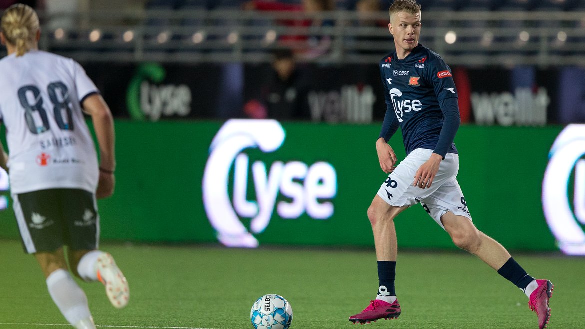 Viking - Strømsgodset. Sámuel Fridjónsson. Foto: Tore Fjermestad