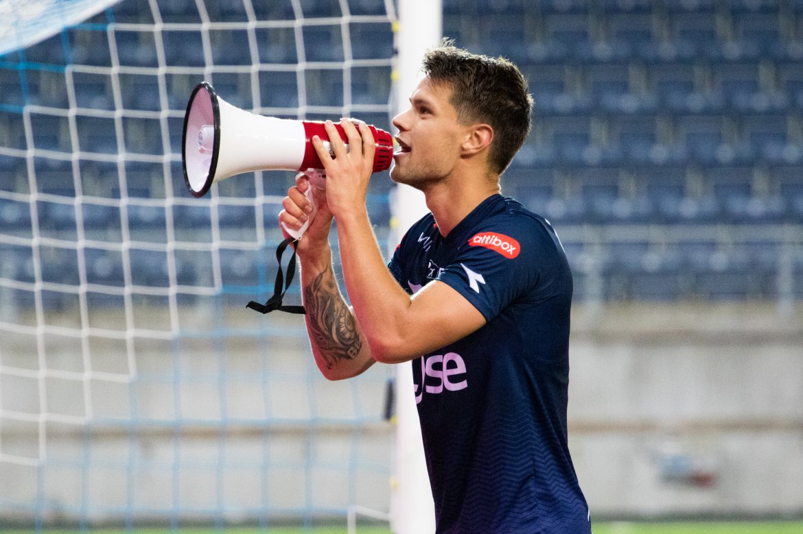 Viking - Strømsgodset, Tord Johnsen Salte. Foto: Sander Selsvik Jacobsen