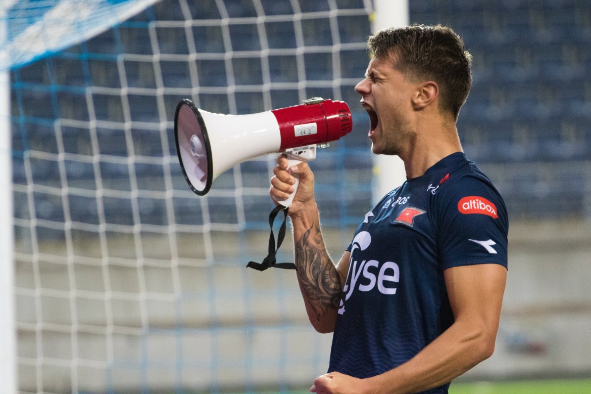 Viking - Strømsgodset, Tord Johnsen Salte. Foto: Sander Selsvik Jacobsen