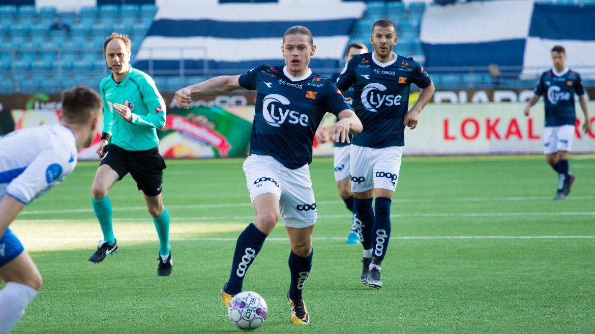 Viking - Notodden 3-1, Julian Ryerson. Foto: Sander Selsvik Jacobsen