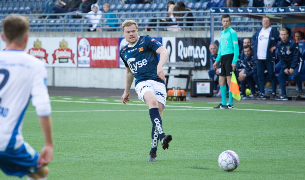 Viking - Notodden 3-1, Rasmus Martinsen. Foto: Sander Selsvik Jacobsen