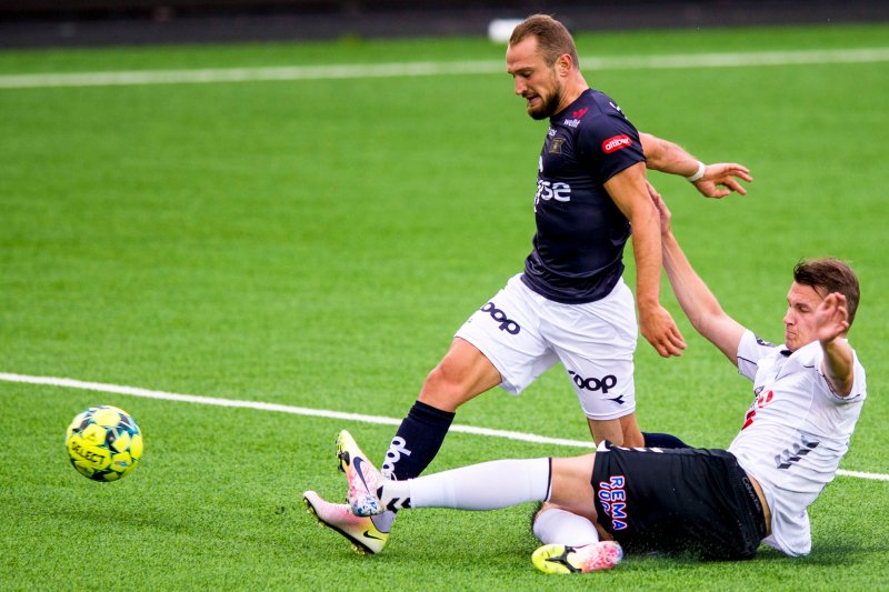 Det ble bare nesten for Veton Berisha og resten av gutta søndag. Foto: Carina Johansen / NTB scanpix