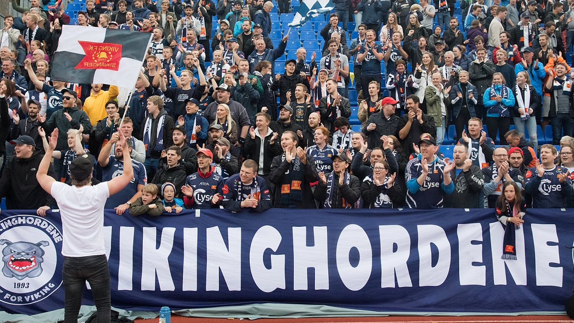 Sandnes Ulf - Viking. Publikum. Foto: Tore Fjermestad