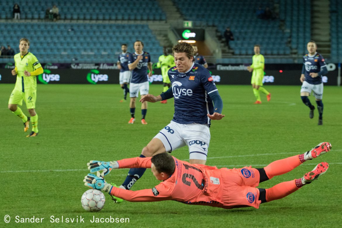 Viking - Sarpsborg 08 2-1, Michael Haukås og Anders Kristiansen. Foto: Sander Selsvik Jacobsen