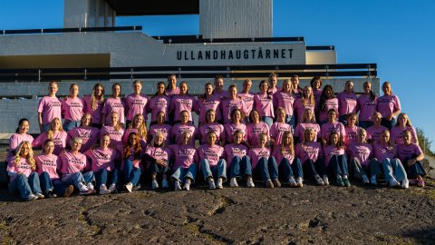 Vi markerer Rosa Sløyfe-aksjonen