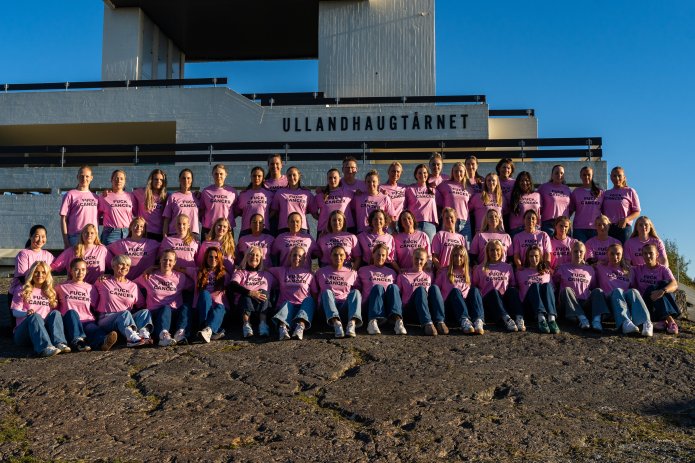 Vi markerer Rosa Sløyfe-aksjonen